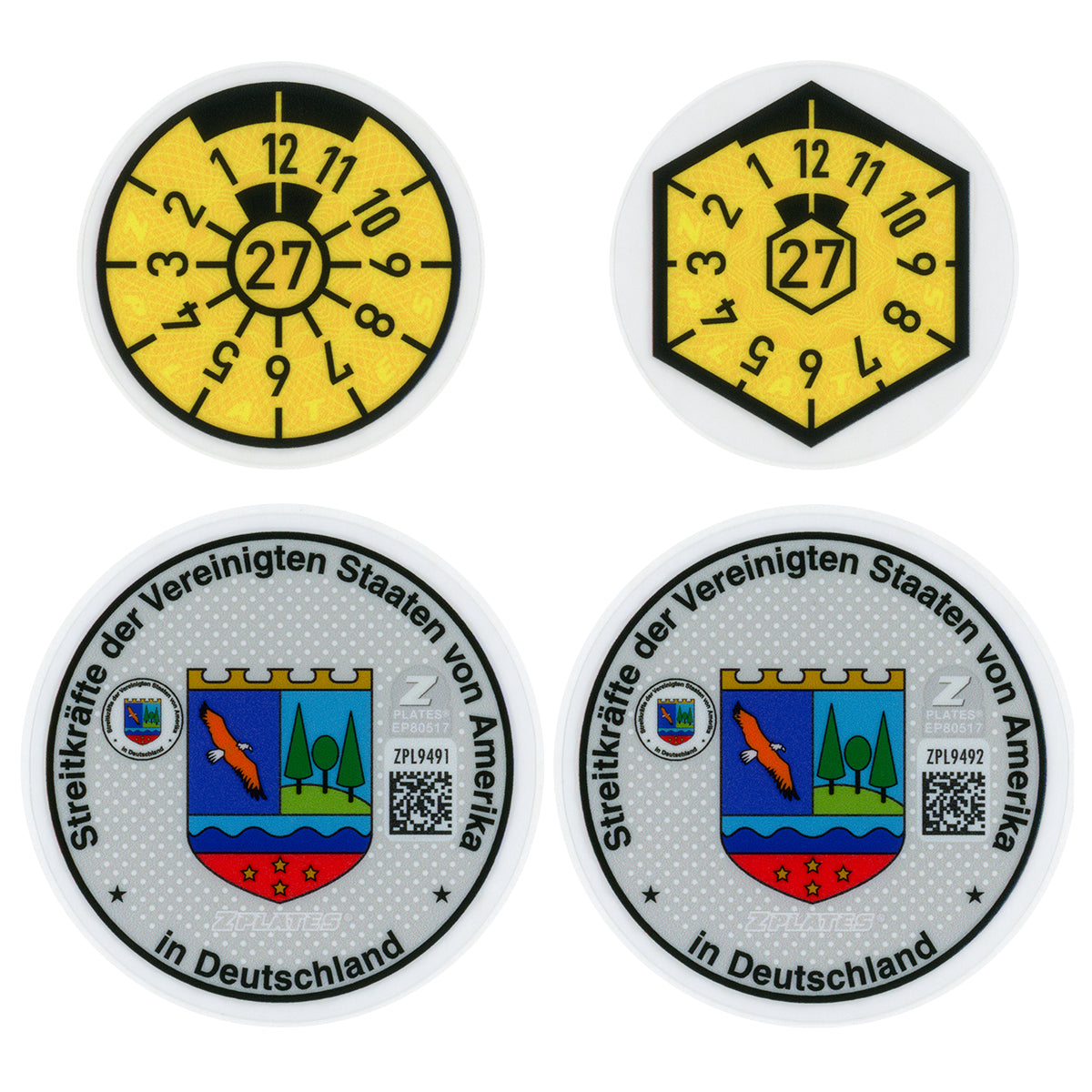 U.S. Forces in Germany Registration Seal