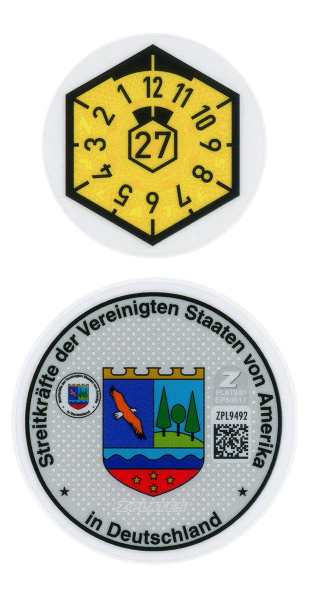 U.S. Forces in Germany Registration Seal