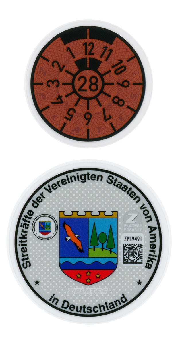 U.S. Forces in Germany Registration Seal
