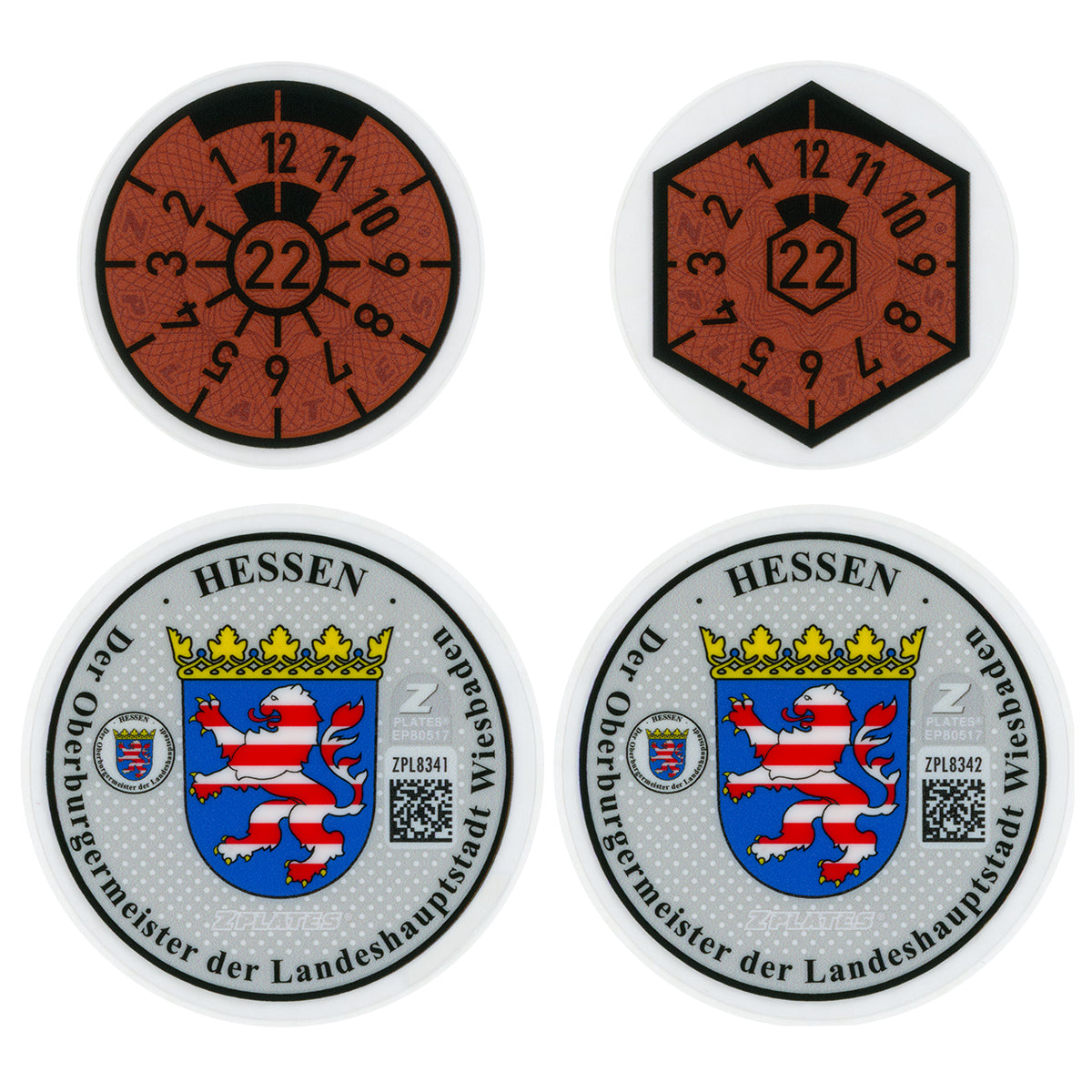 Wiesbaden Registration Seal (W)