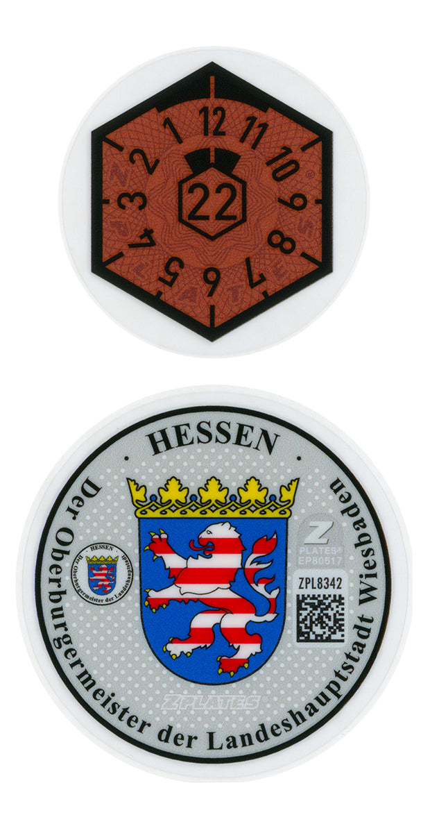 Wiesbaden Registration Seal (W)