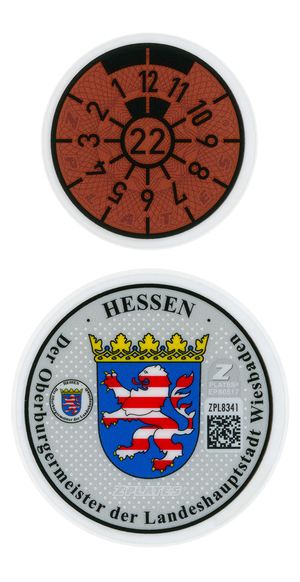 Wiesbaden Registration Seal (W)