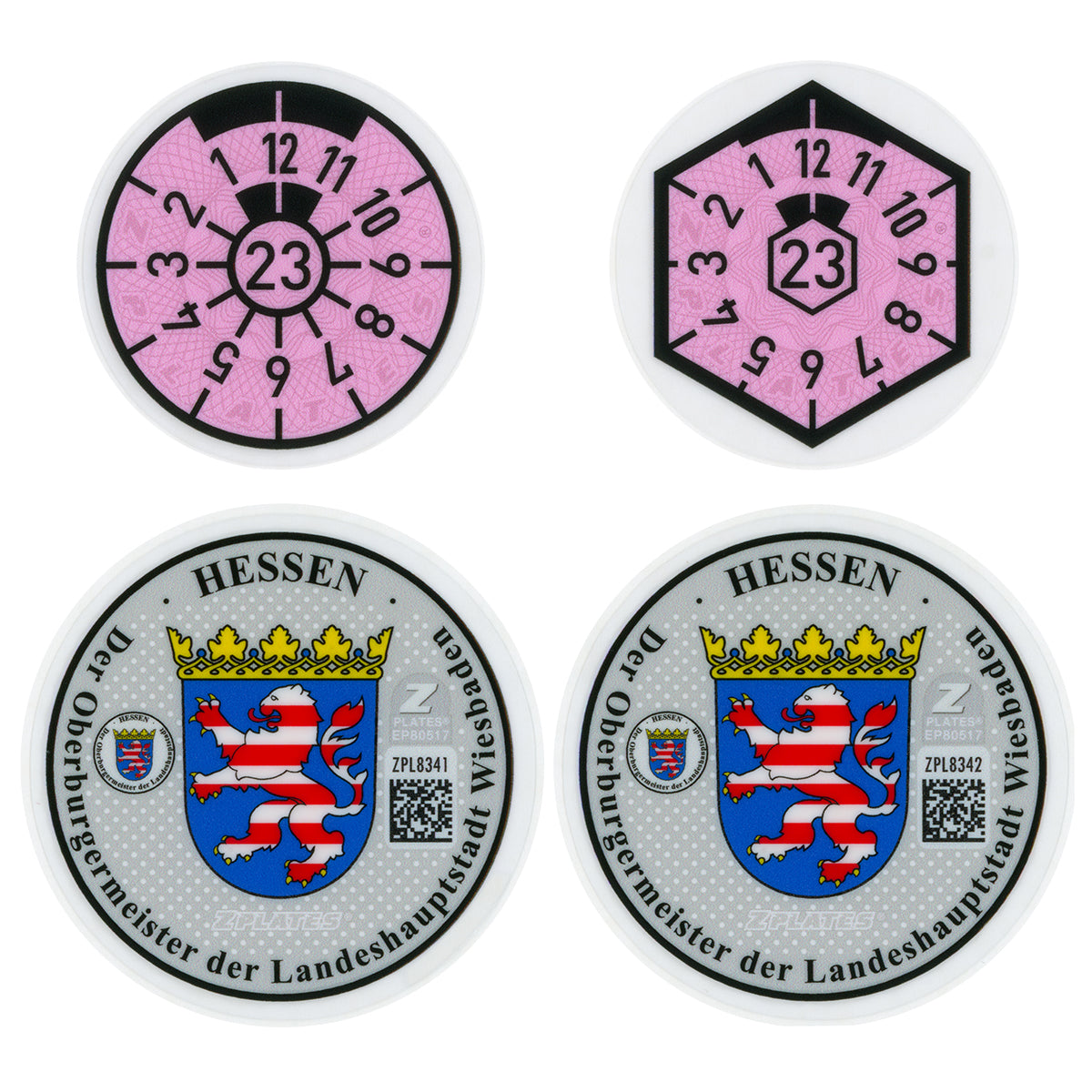 Wiesbaden Registration Seal (W)