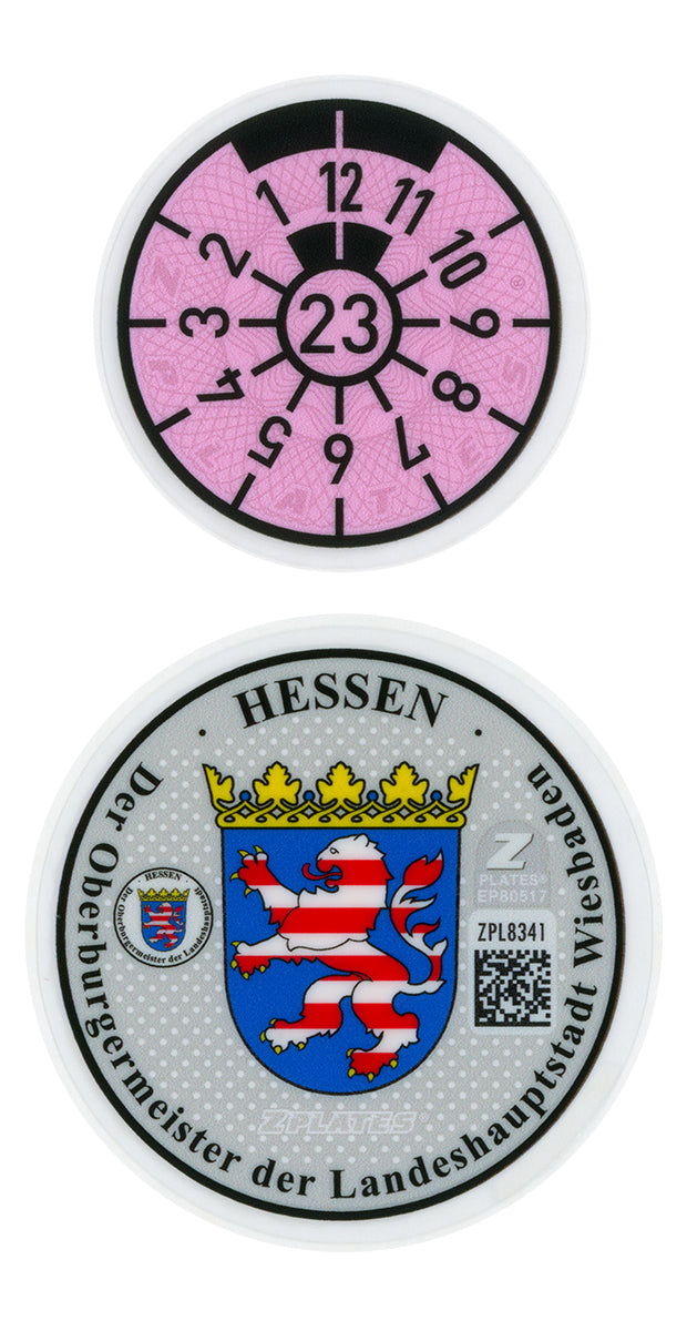 Wiesbaden Registration Seal (W)