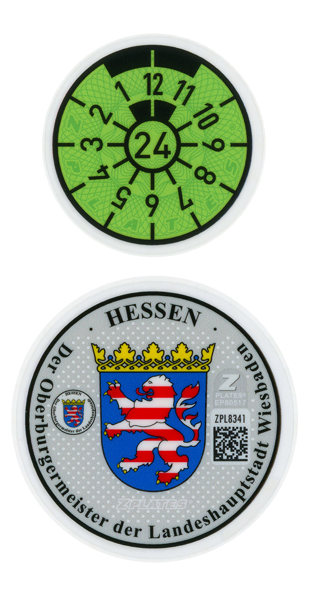 Wiesbaden Registration Seal (W)