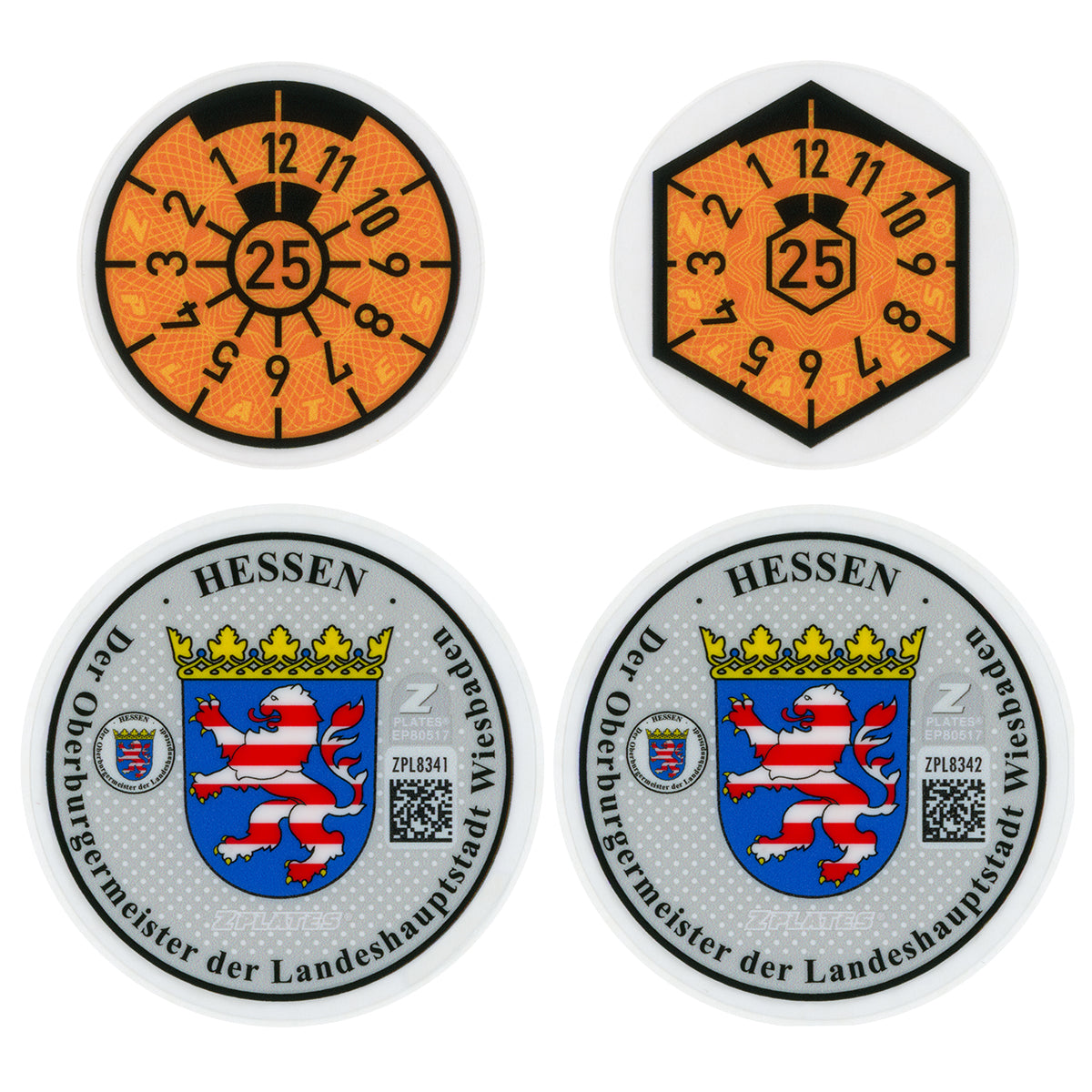 Wiesbaden Registration Seal (W)