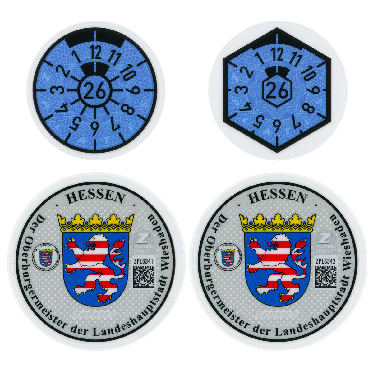 Wiesbaden Registration Seal (W)