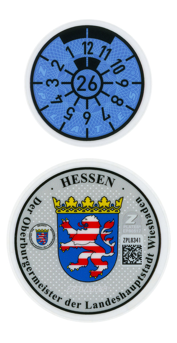 Wiesbaden Registration Seal (W)