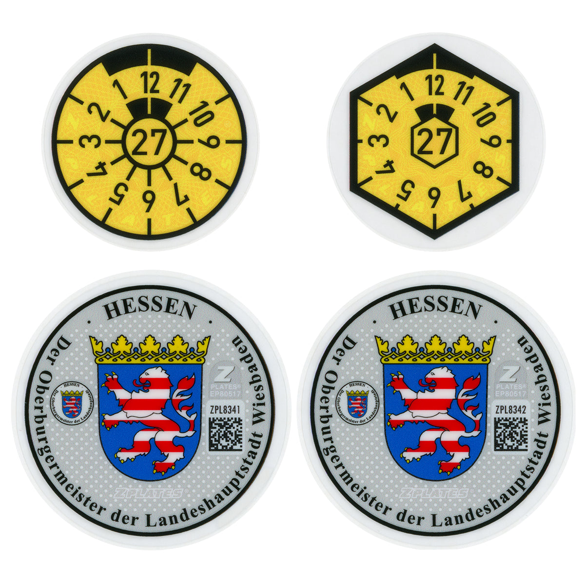 Wiesbaden Registration Seal (W)