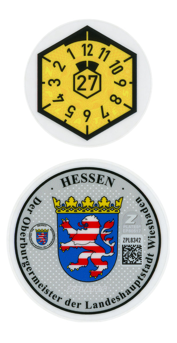 Wiesbaden Registration Seal (W)