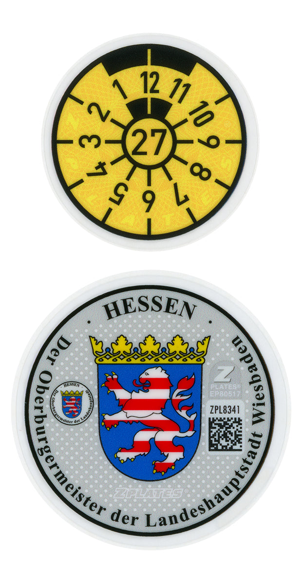 Wiesbaden Registration Seal (W)