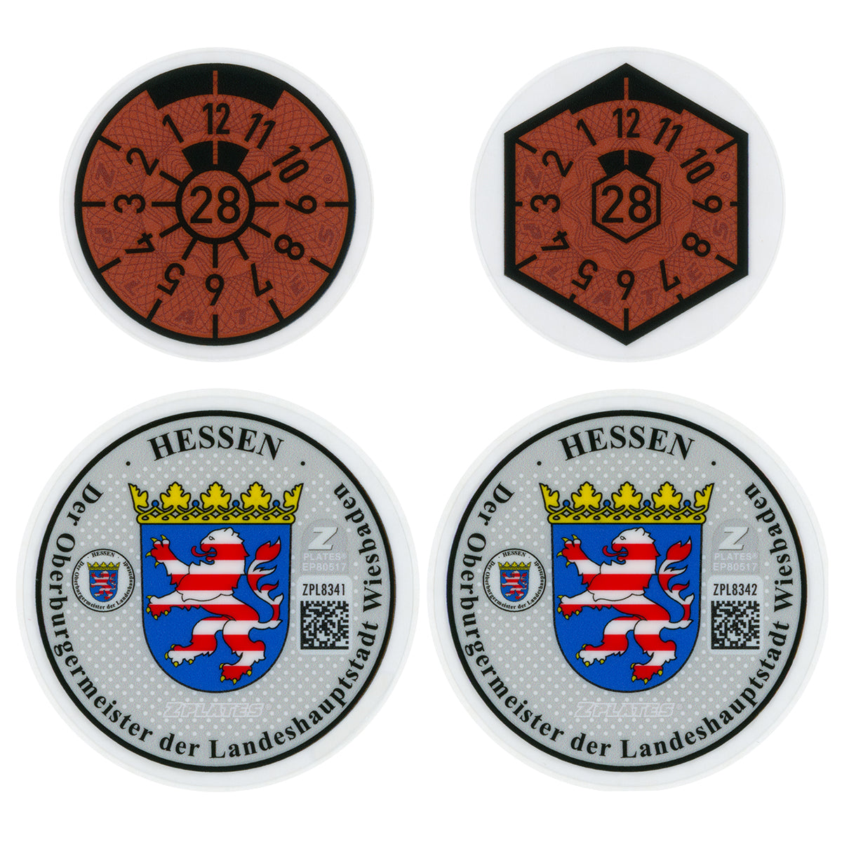 Wiesbaden Registration Seal (W)
