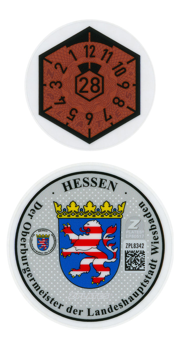 Wiesbaden Registration Seal (W)