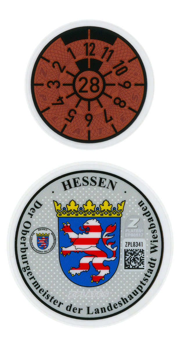 Wiesbaden Registration Seal (W)