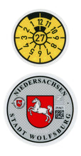 Wolfsburg Registration Seal (WOB)