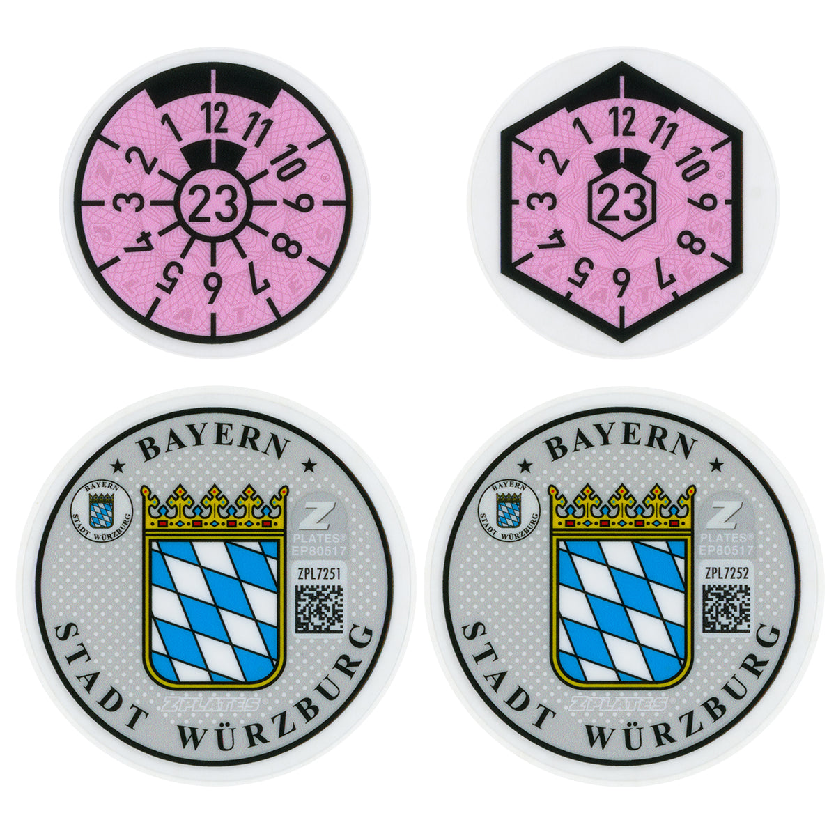 Würzburg Registration Seal (WÜ)