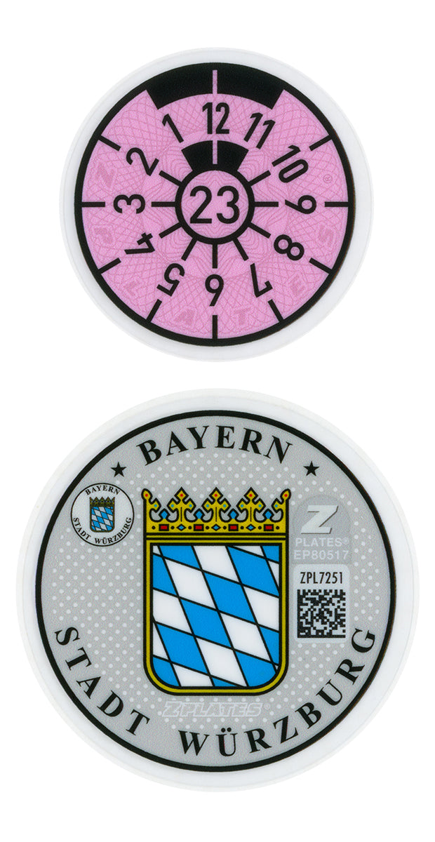 Würzburg Registration Seal (WÜ)