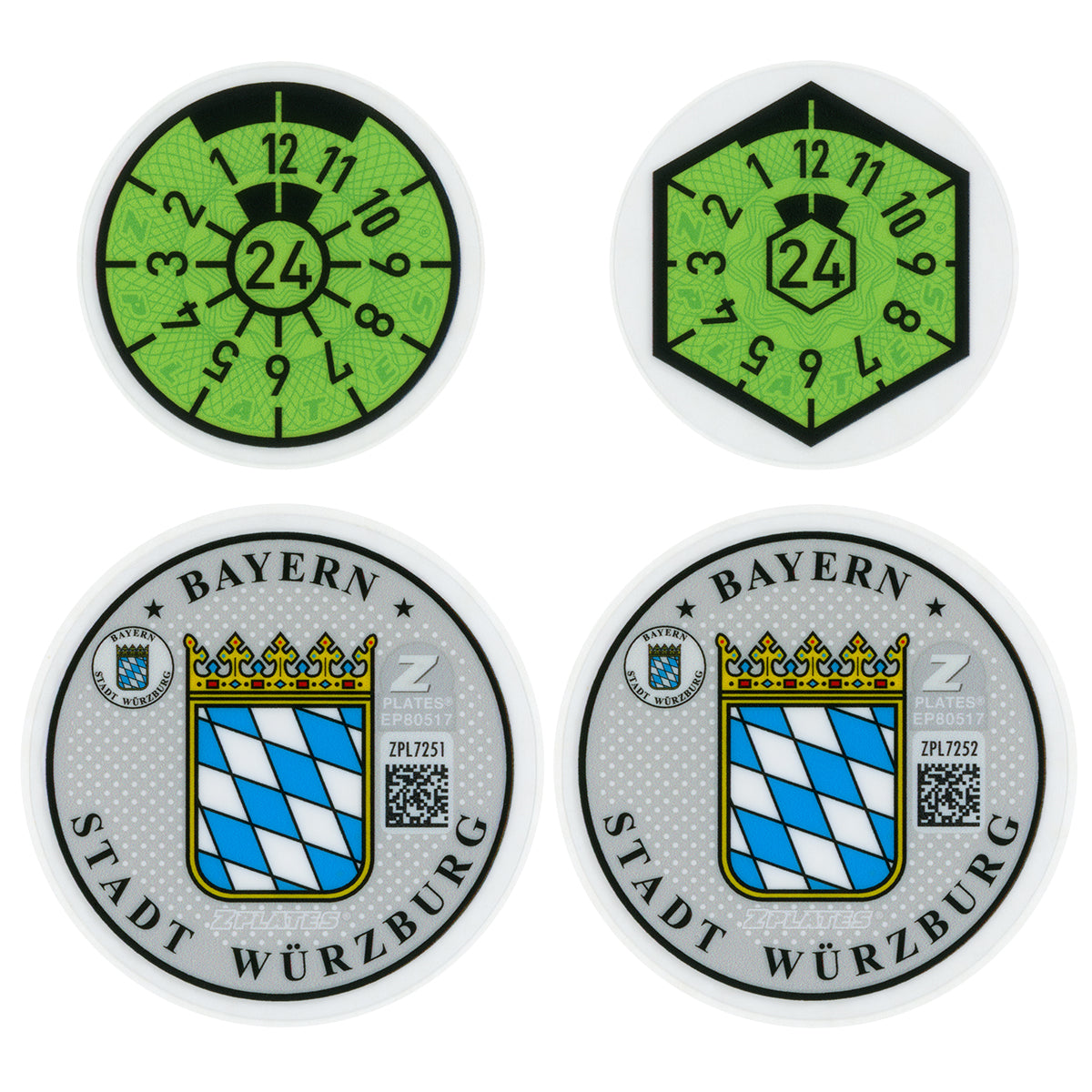 Würzburg Registration Seal (WÜ)