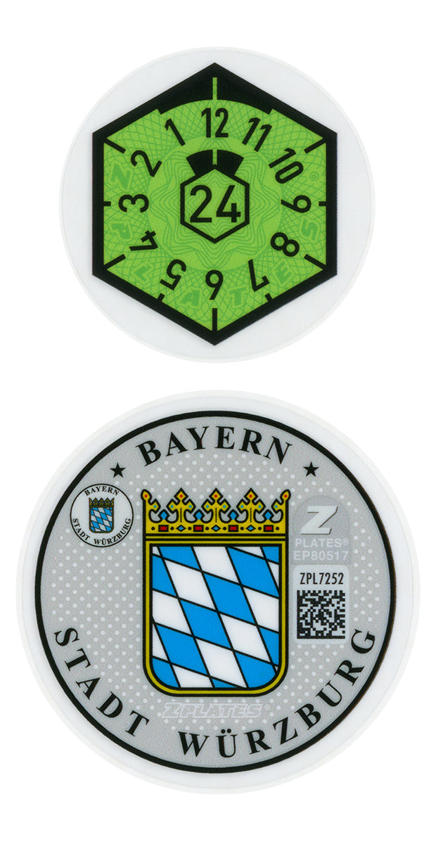 Würzburg Registration Seal (WÜ)