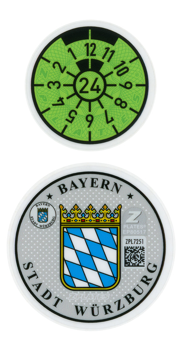 Würzburg Registration Seal (WÜ)