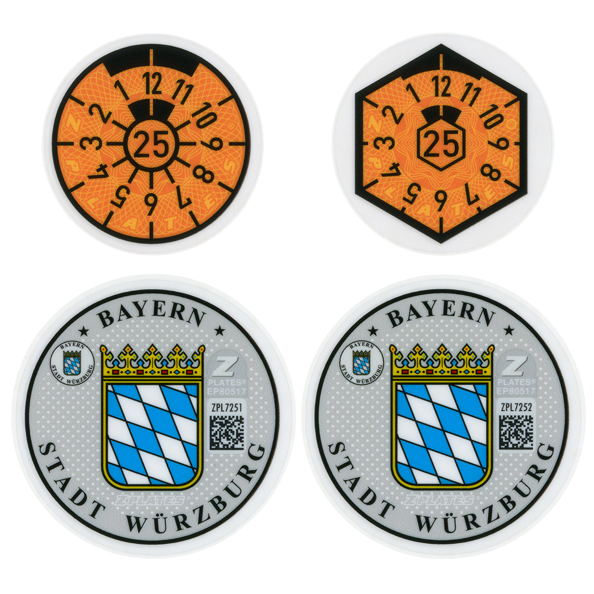 Würzburg Registration Seal (WÜ)