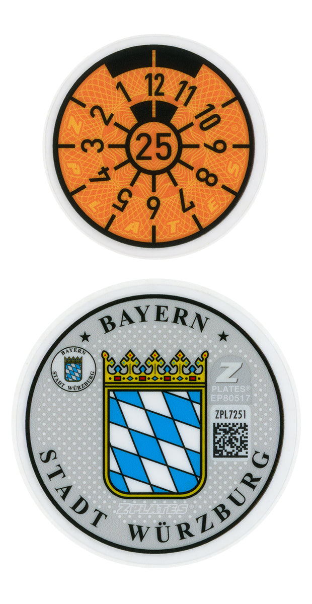 Würzburg Registration Seal (WÜ)