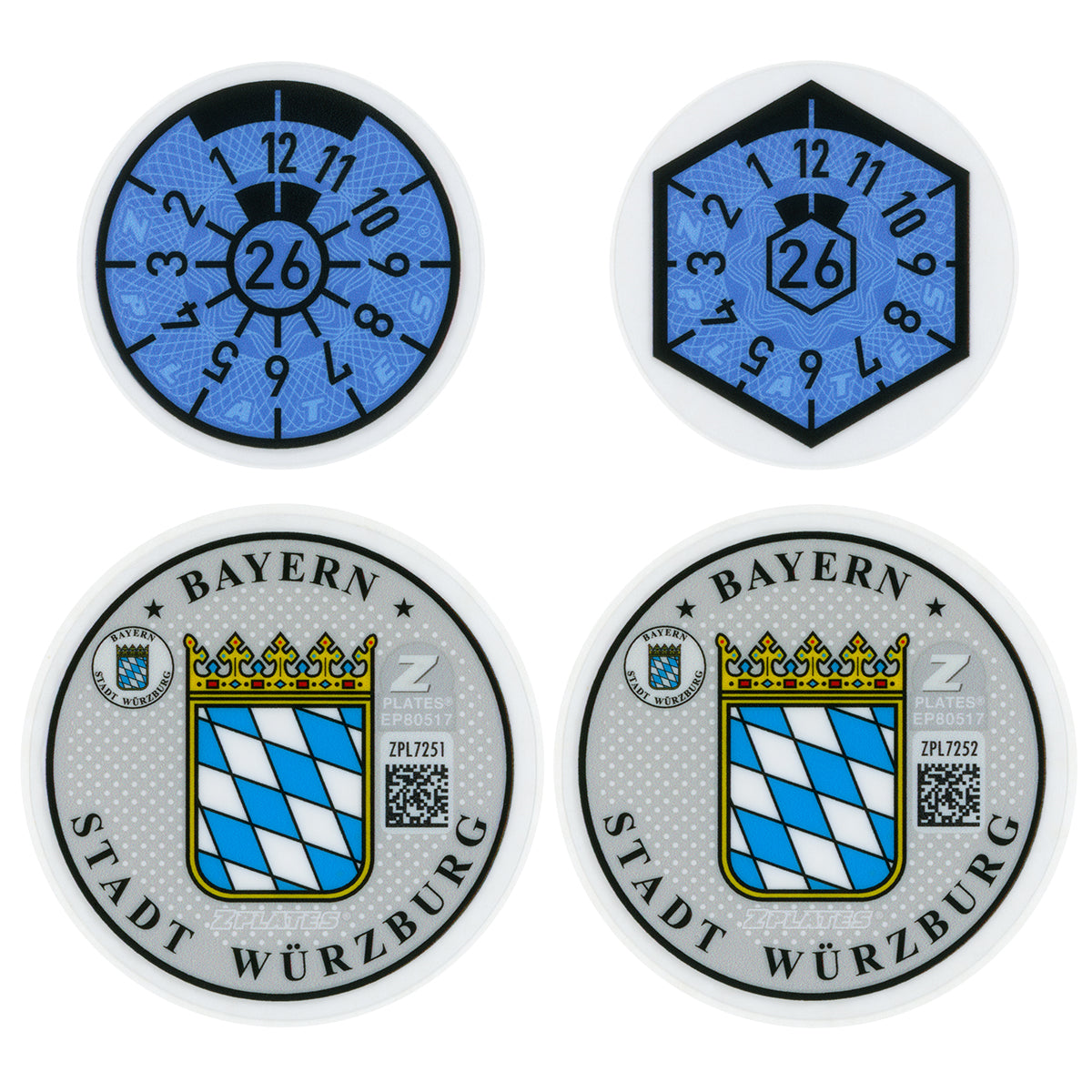 Würzburg Registration Seal (WÜ)