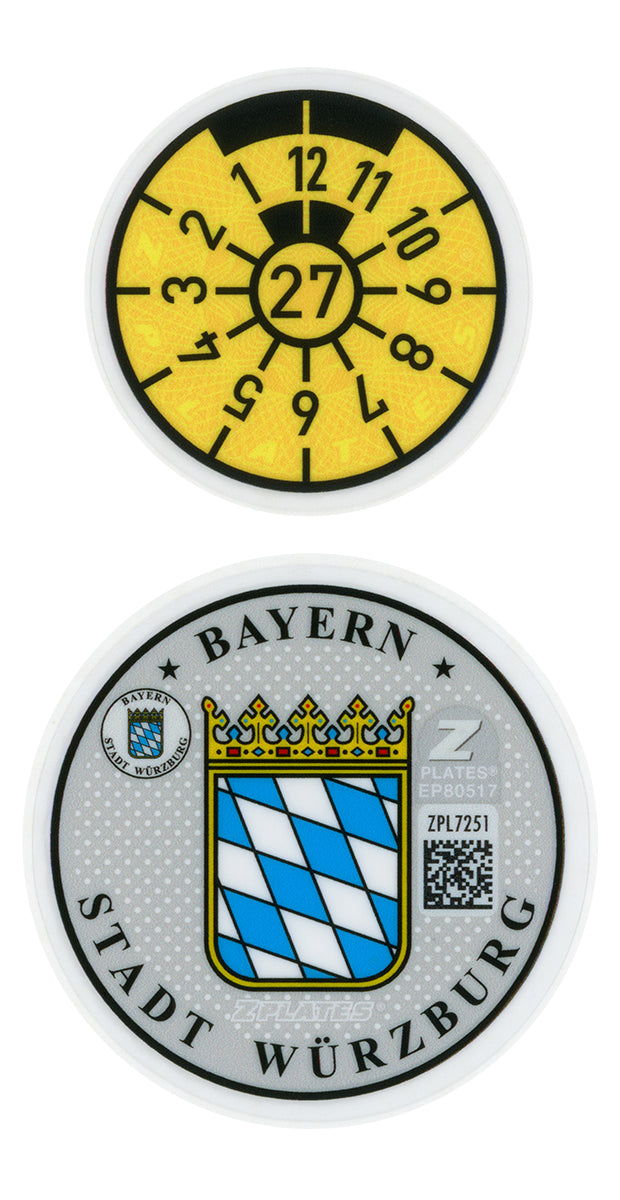 Würzburg Registration Seal (WÜ)