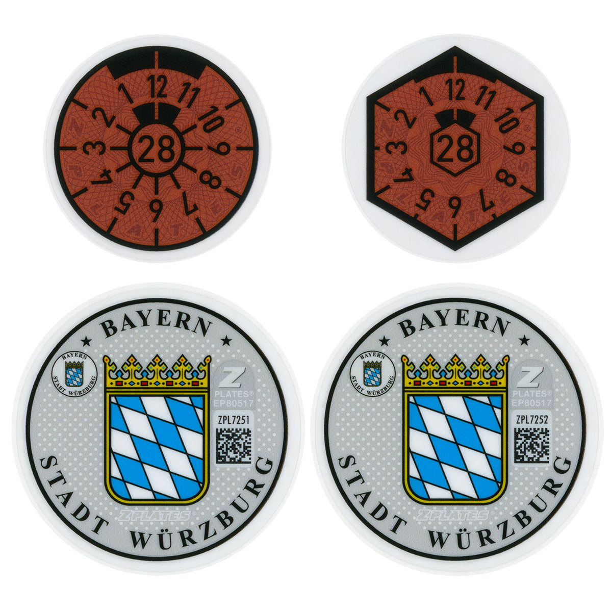 Würzburg Registration Seal (WÜ)