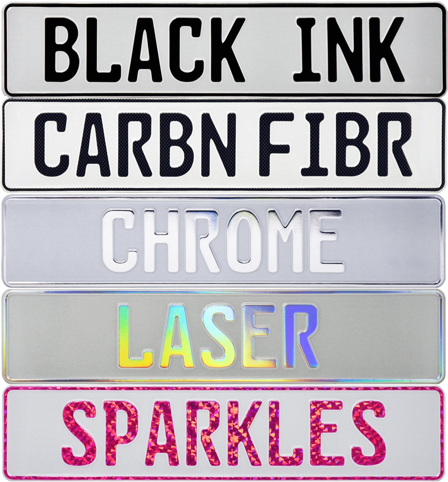 Puerto Rico Embossed Custom License Plate