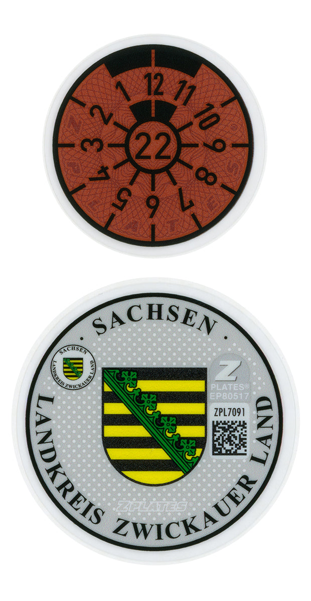 Zwickauer Land Registration Seal (Z)