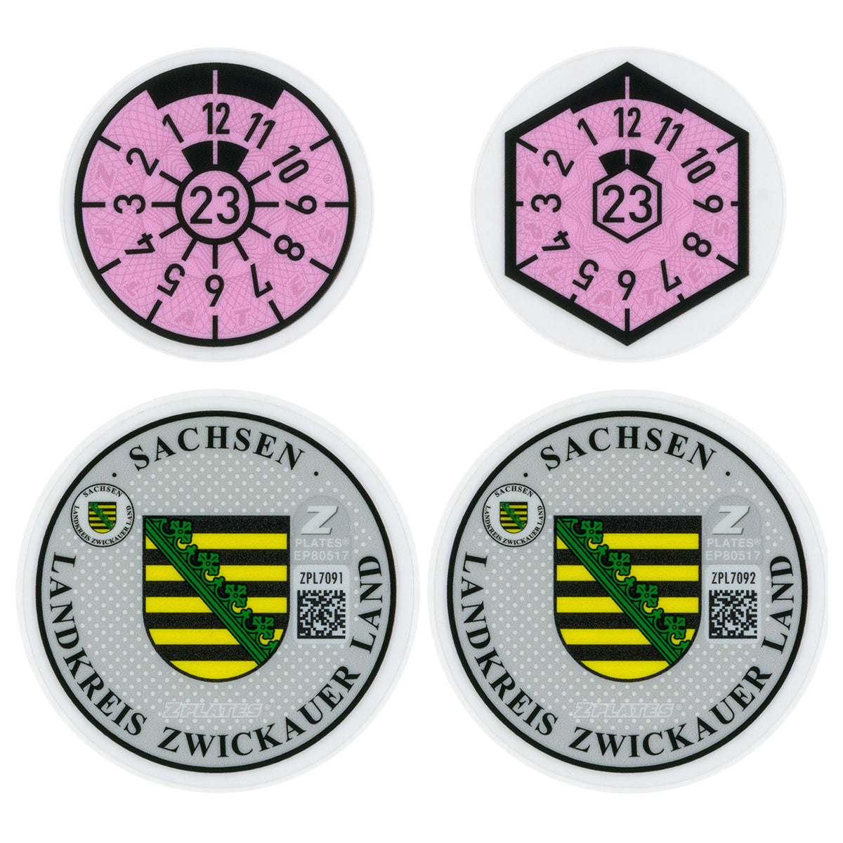 Zwickauer Land Registration Seal (Z)
