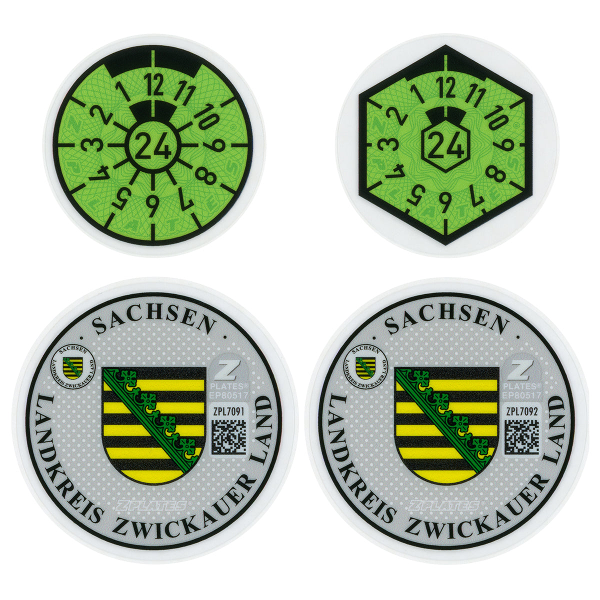 Zwickauer Land Registration Seal (Z)