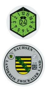 Zwickauer Land Registration Seal (Z)