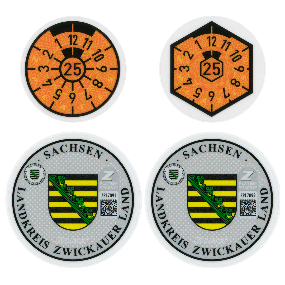 Zwickauer Land Registration Seal (Z)
