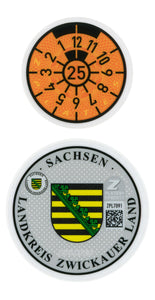 Zwickauer Land Registration Seal (Z)