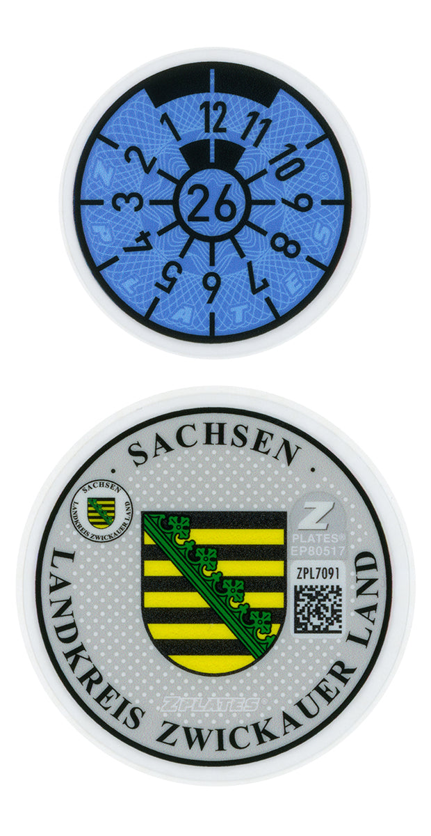 Zwickauer Land Registration Seal (Z)