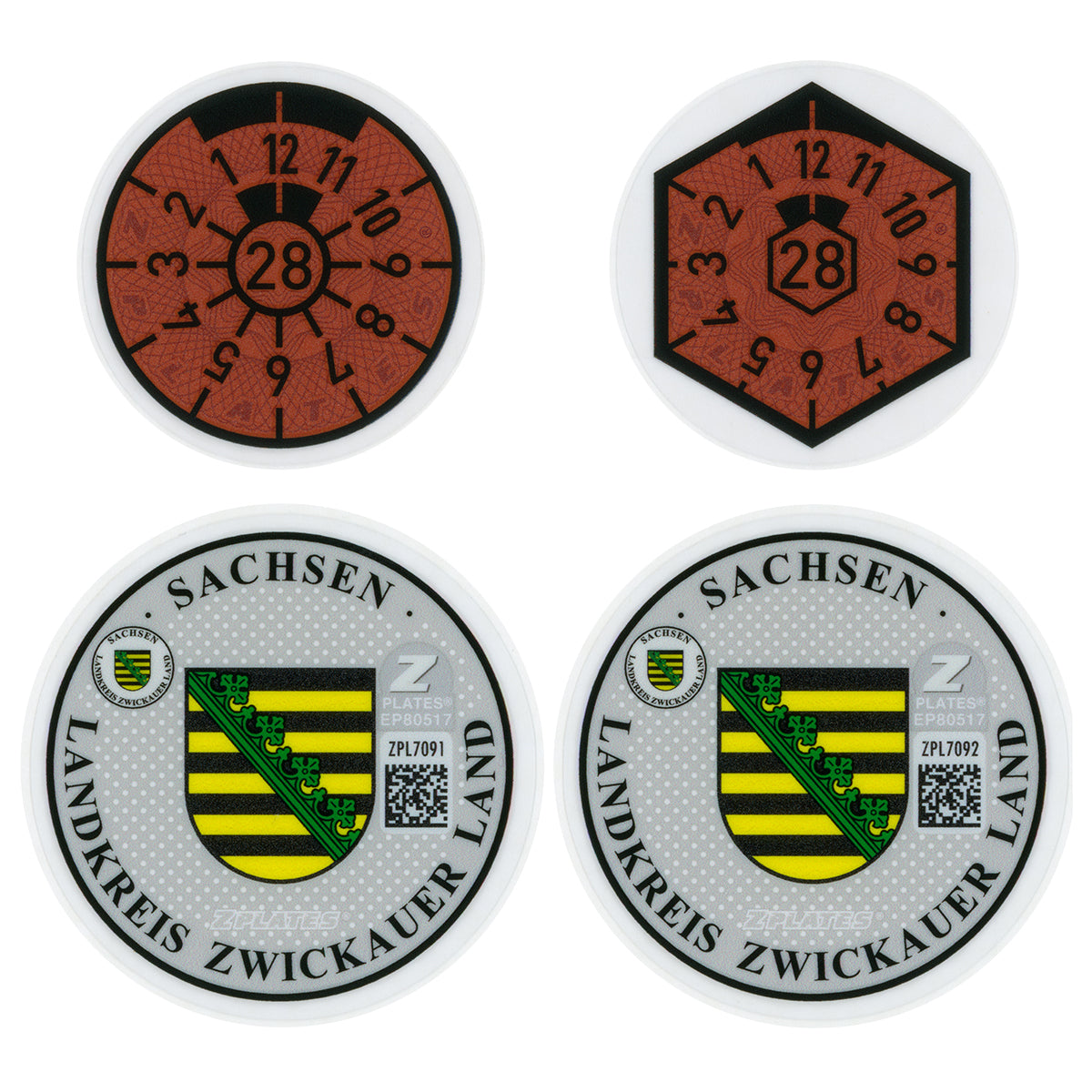 Zwickauer Land Registration Seal (Z)