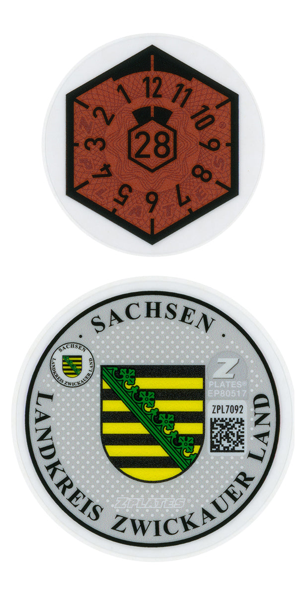 Zwickauer Land Registration Seal (Z)