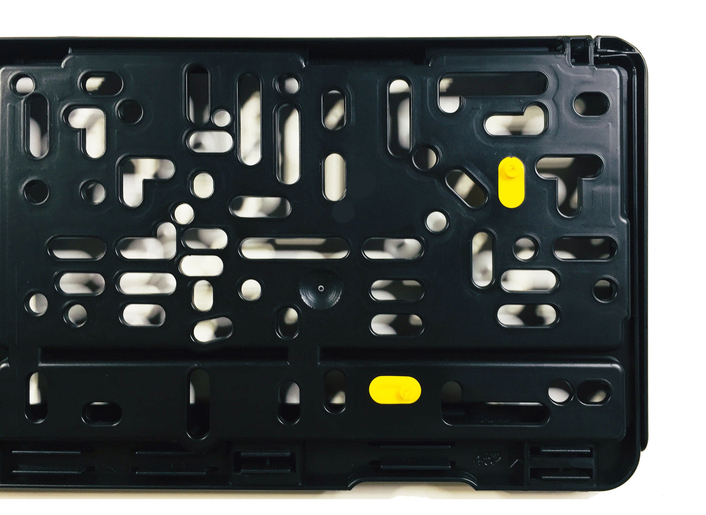 Premium German License Plate Frame - Evolution 3 - Black